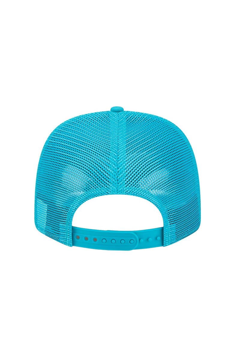 New Era Men's New Era Teal Jacksonville Jaguars Adventure Camo Trucker 9SEVENTY Stretch-Snap Adjustable Hat, Alternate, color, Teal