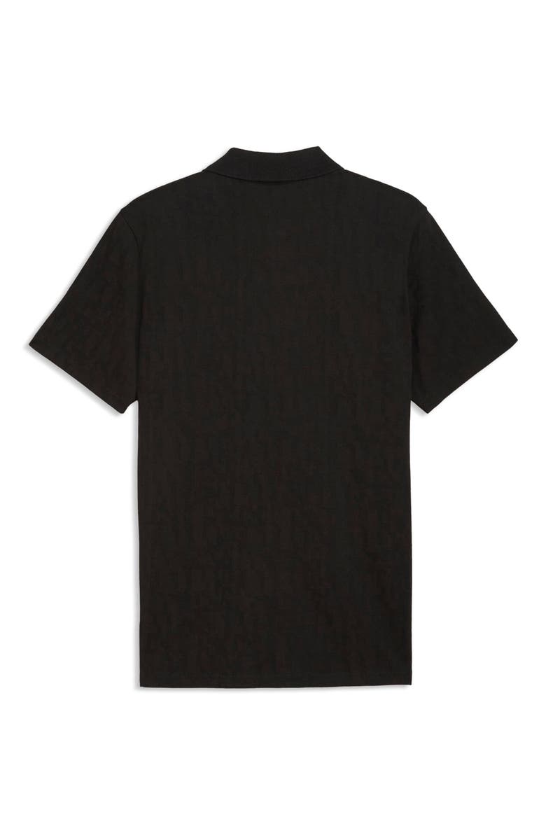 McLaren Jacquard Logo Polo, Alternate, color, PUMA BLACK