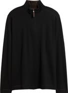Johnston & Murphy Icon Reversible Quarter Zip