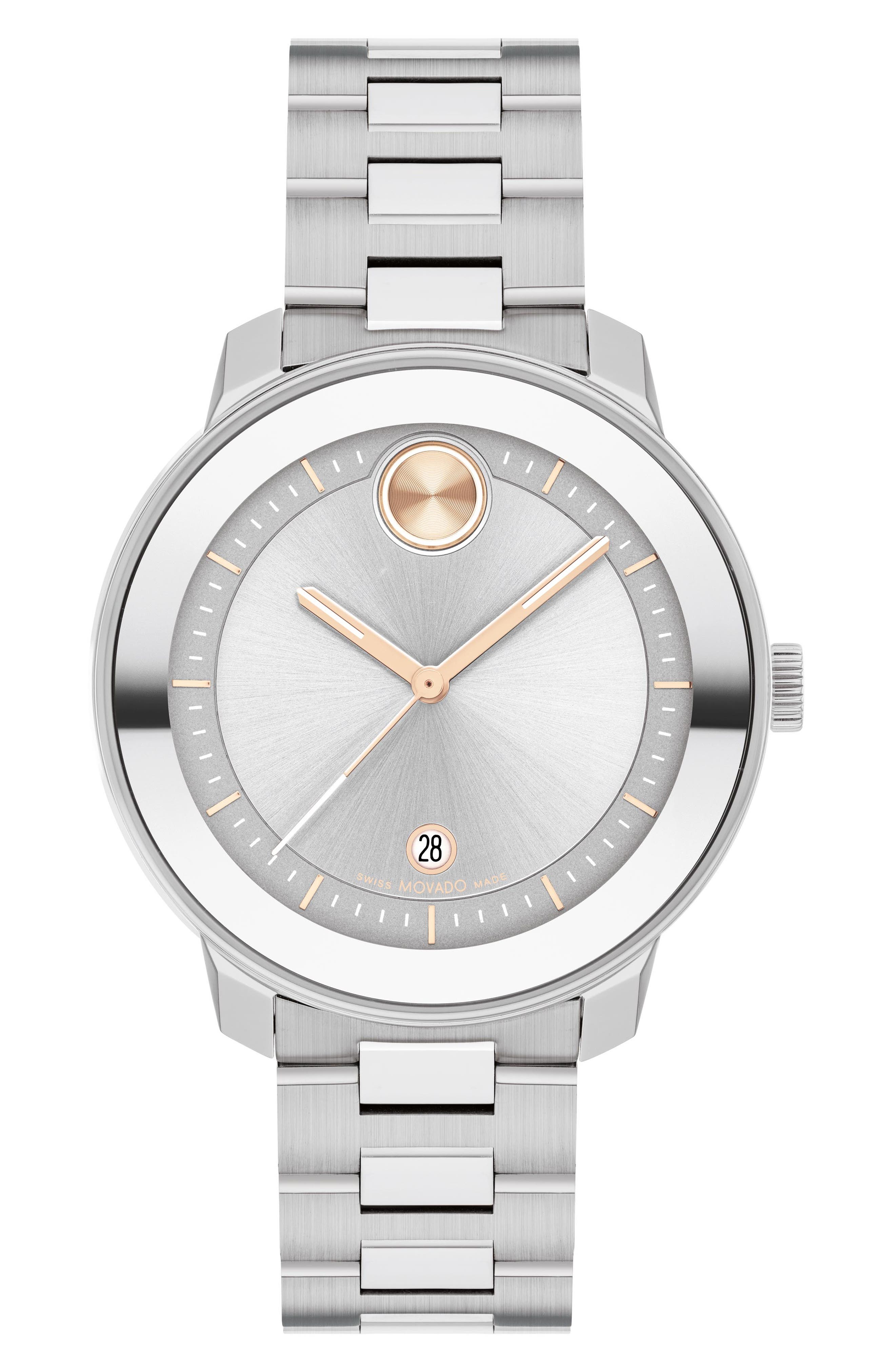 Movado Bold Verso Bracelet Watch, 38mm