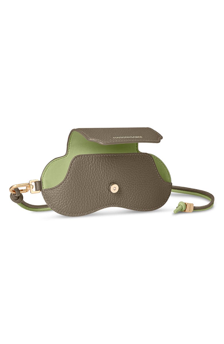 MAISON de SABRÉ Leather Sunglasses Sling Case, Alternate, color, Cashmere Matcha