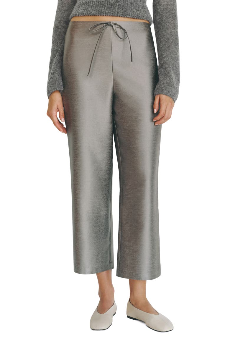 Olina Drawstring Crop Pants, Main, color, MERCURY