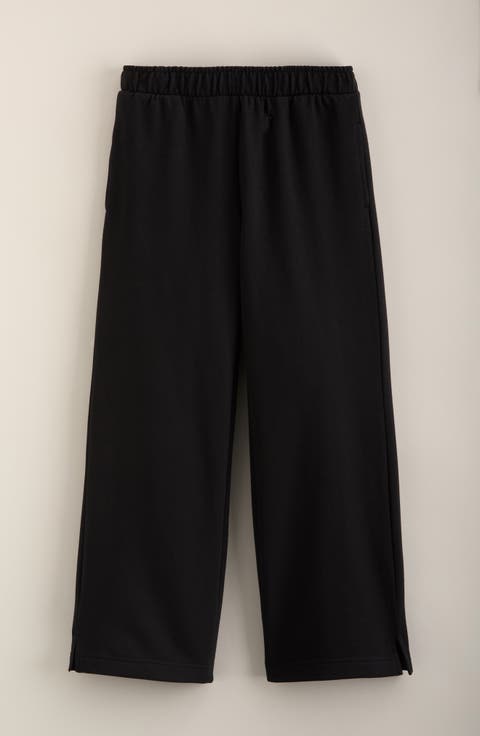 Kids' Cozy Fleece Wide Leg Pants