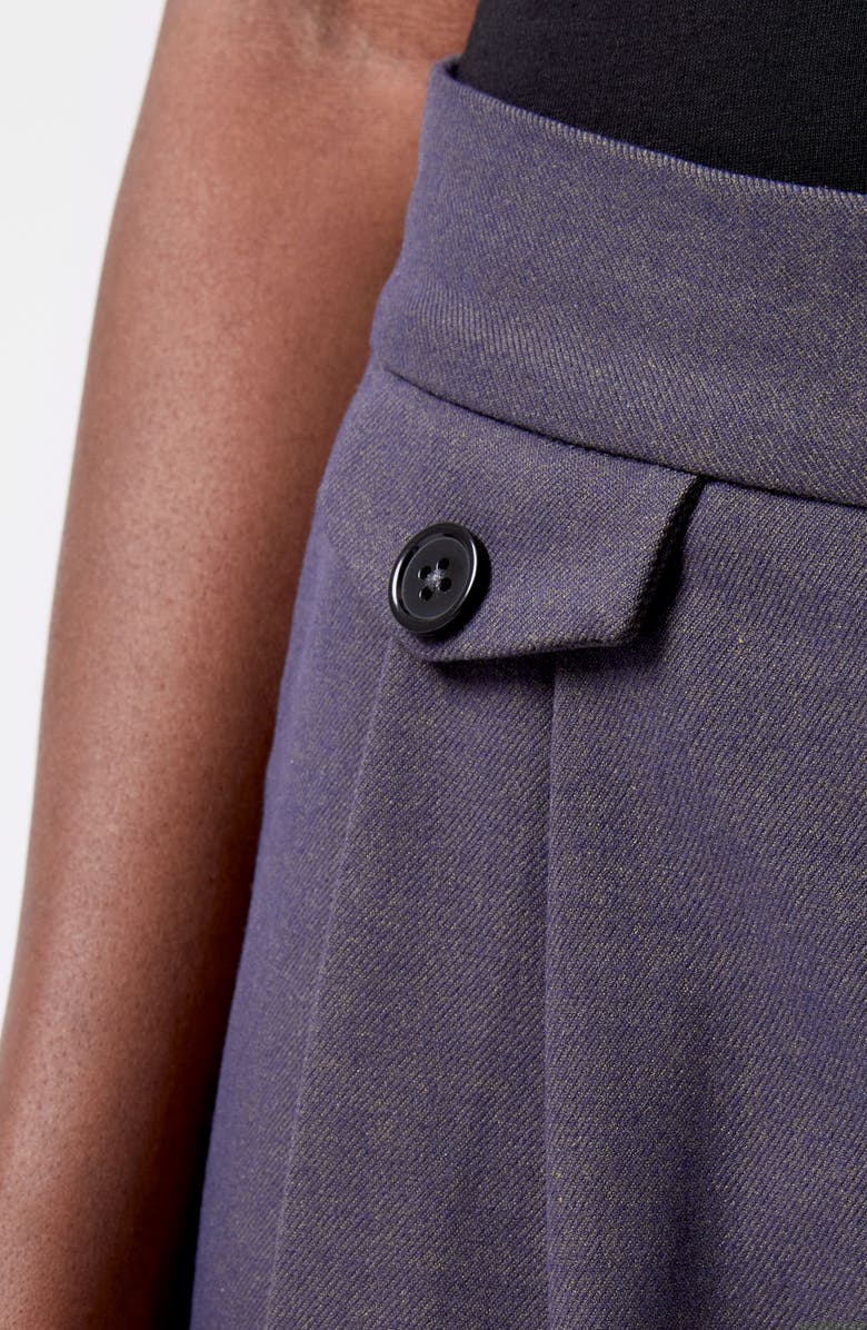 French Connection Carmine Flannel Pants, Alternate, color, Charcoal