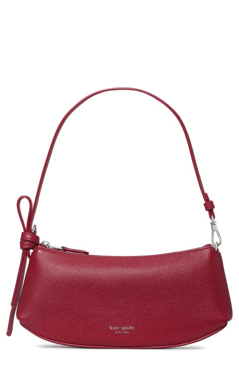loop pebble leather shoulder bag