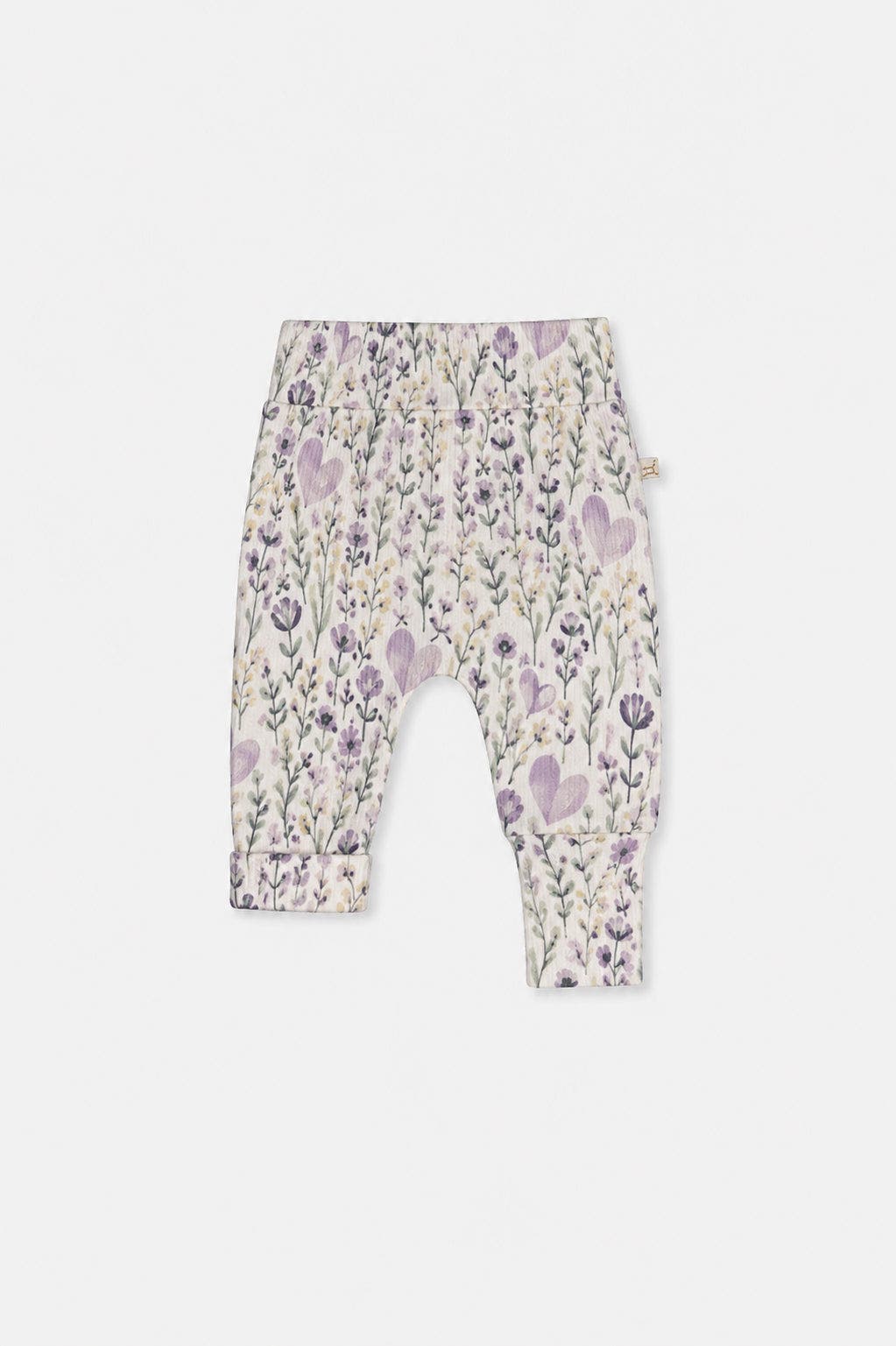 selected Beige with Heart Print