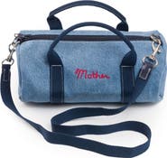 MOTHER The Sidekick Denim Duffle Bag
