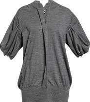 Junya Watanabe Fine Gauge Worsted Wool Jersey Sweater