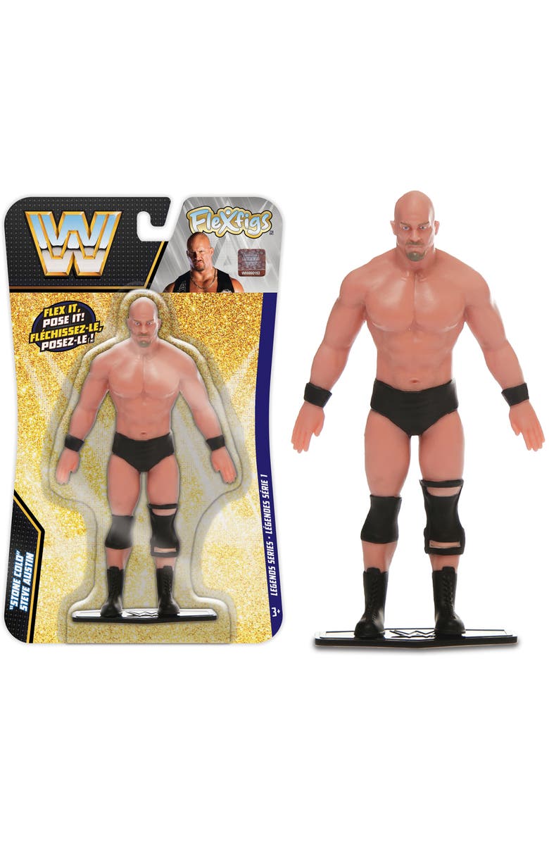 FleXfigs The Rock & Stone Cold Steve Austin 2 Character Pack 3+, Alternate, color, Multicolored