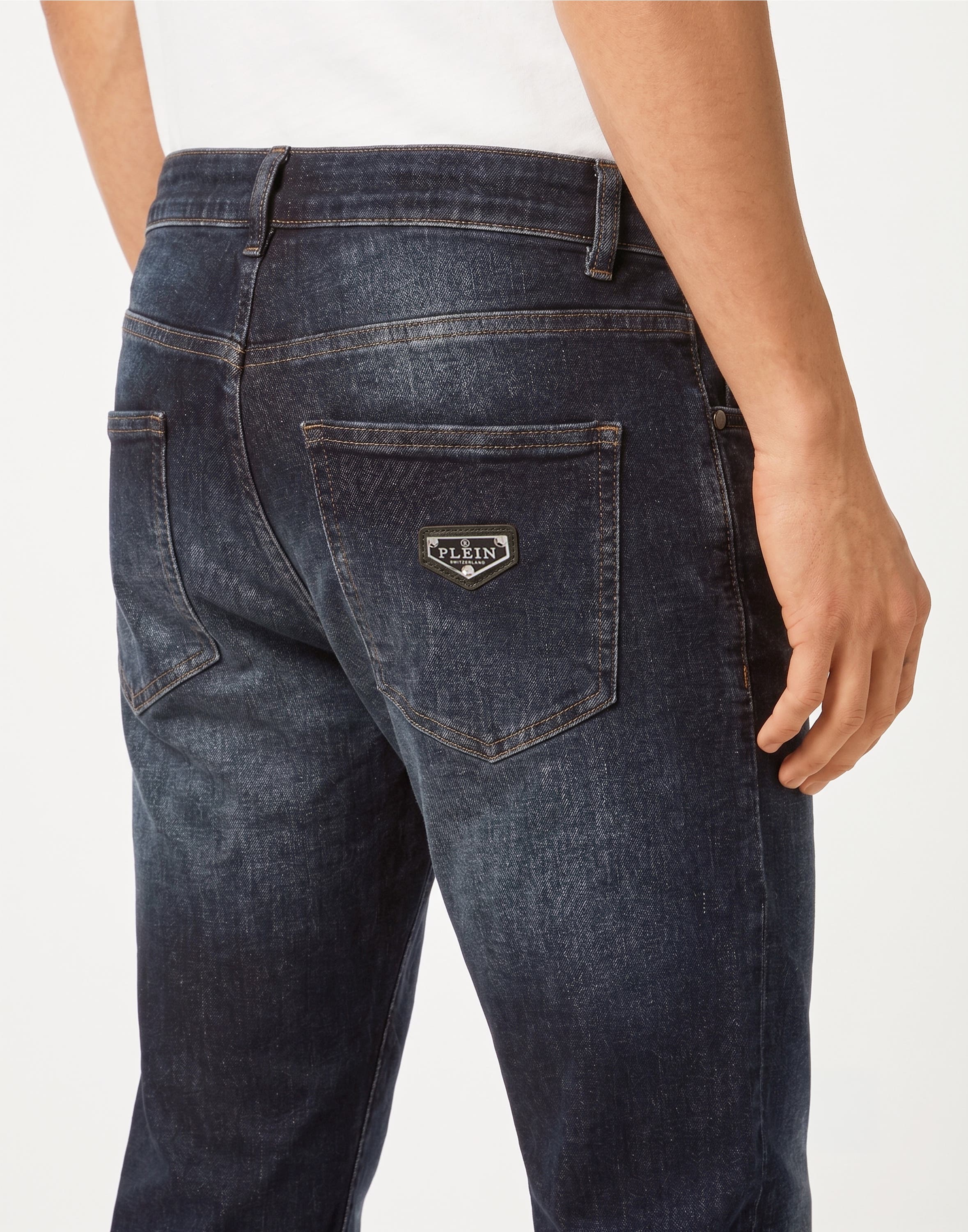 PHILIPP PLEIN New Tapered Fit Jeans Basic Men (Men) | Nordstrom