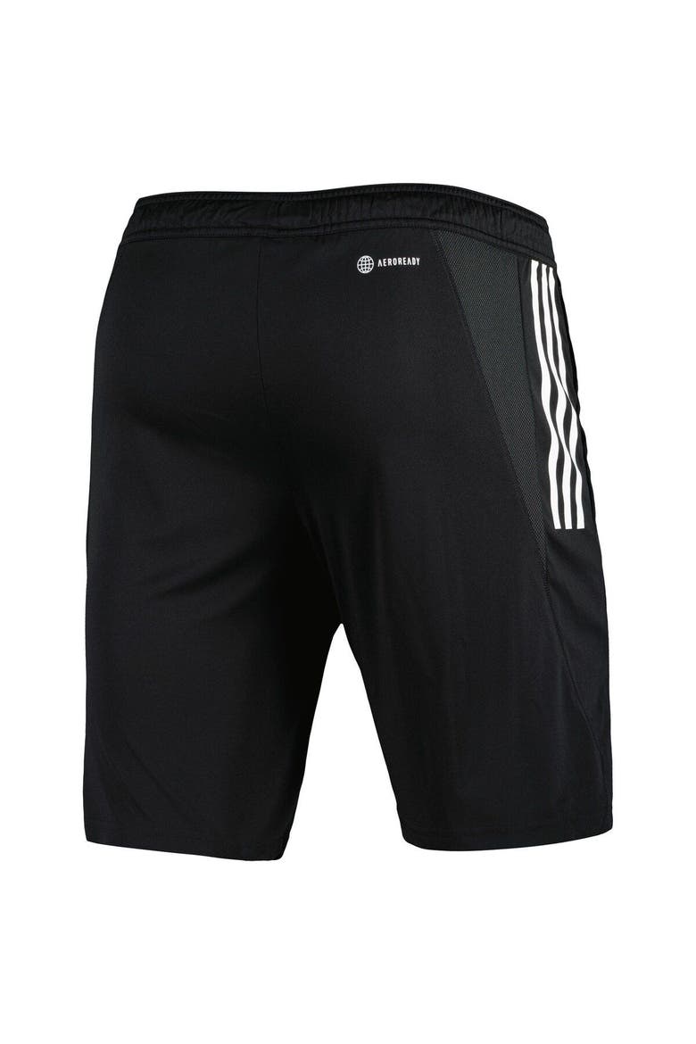Men's adidas Black Minnesota United FC 2023 On-Field AEROREADY Training Shorts, Alternate, color, Black