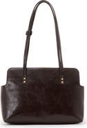 Reiss Cecily Faux Leather Frame Shoulder Bag