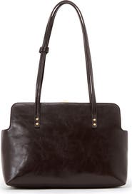 Reiss Cecily Faux Leather Frame Shoulder Bag