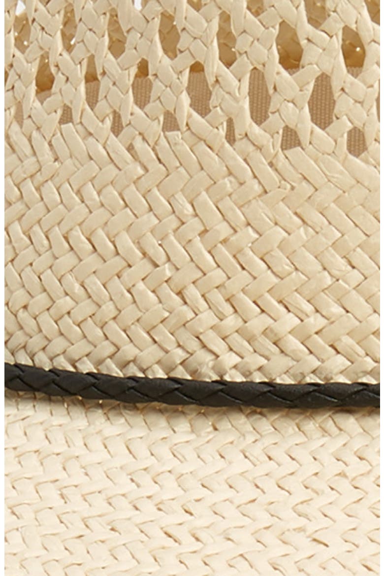 Stampede Straw Hat, Alternate, color, NATURAL STRAW