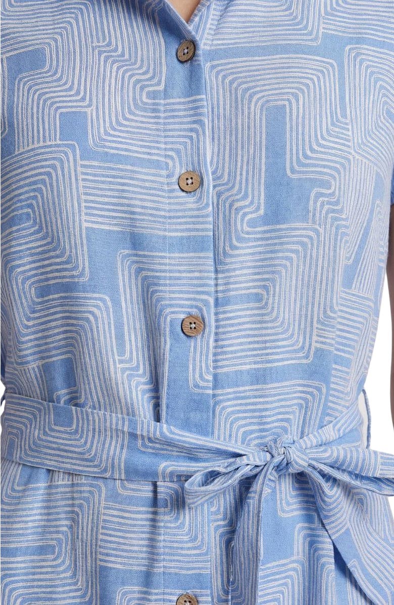 Lords of Harlech Inter Twine Womens Shirt Dress, Alternate, color, Inter Twine Blue