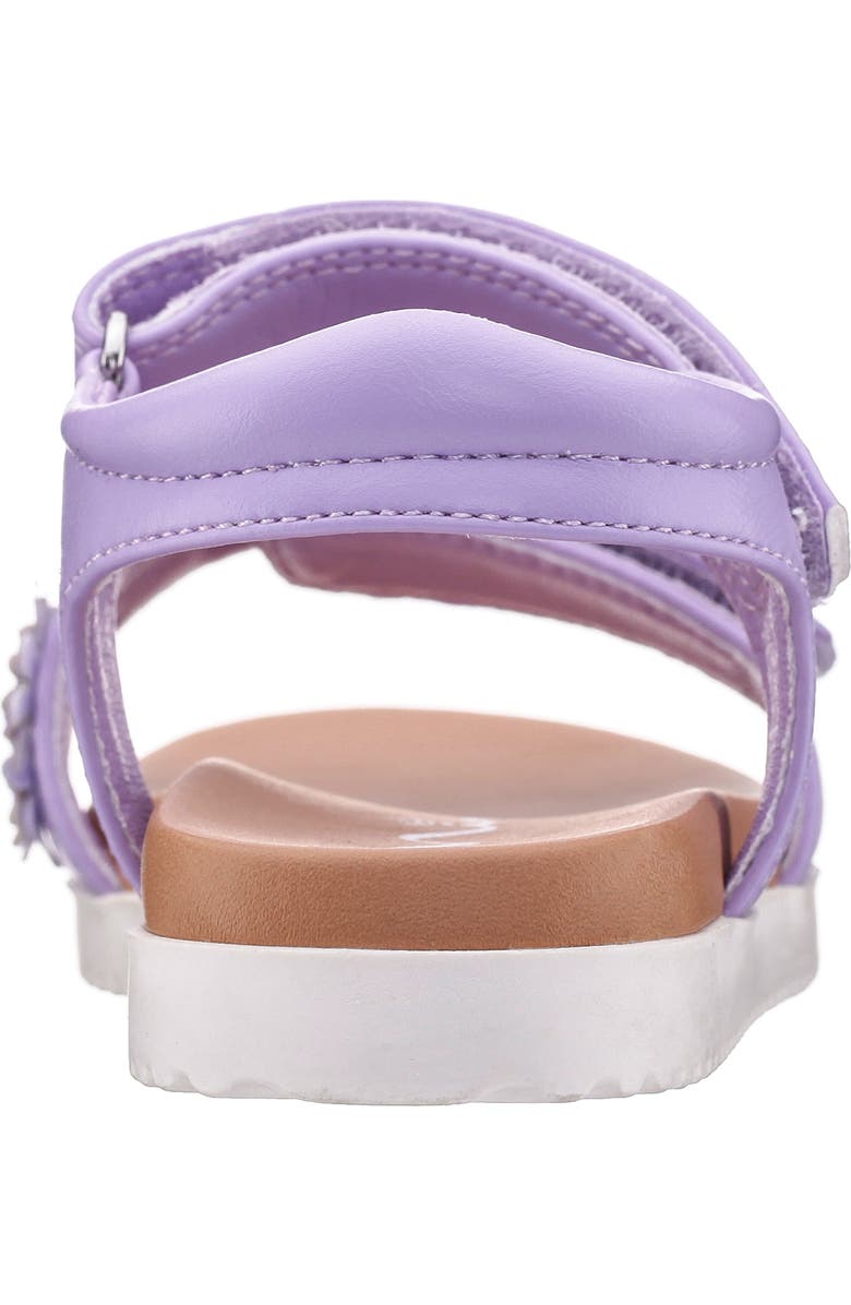 Nina Kids' Neriah Sandal, Alternate, color, Purple Plzd/Glitter