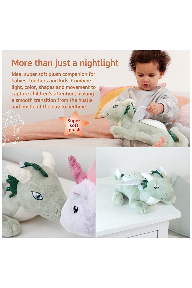 Twilight Buddies™ Dragon Projector Nightlight, Alternate, color, GREEN