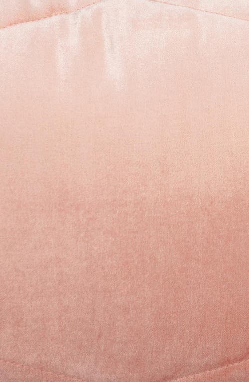 Parkland Collection Koko Transitional Pink Throw Pillow In Pink