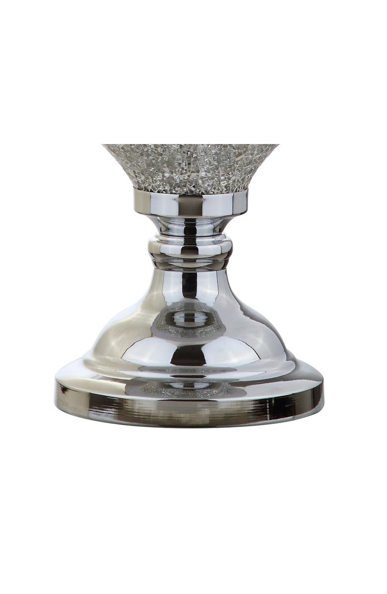 JONATHAN Y Louise Mirrored LED Table Lamp, Alternate, color, Silver/Chrome