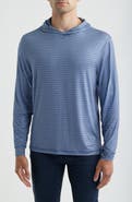 johnnie-O Talon Stripe UPF 50+ Hoodie