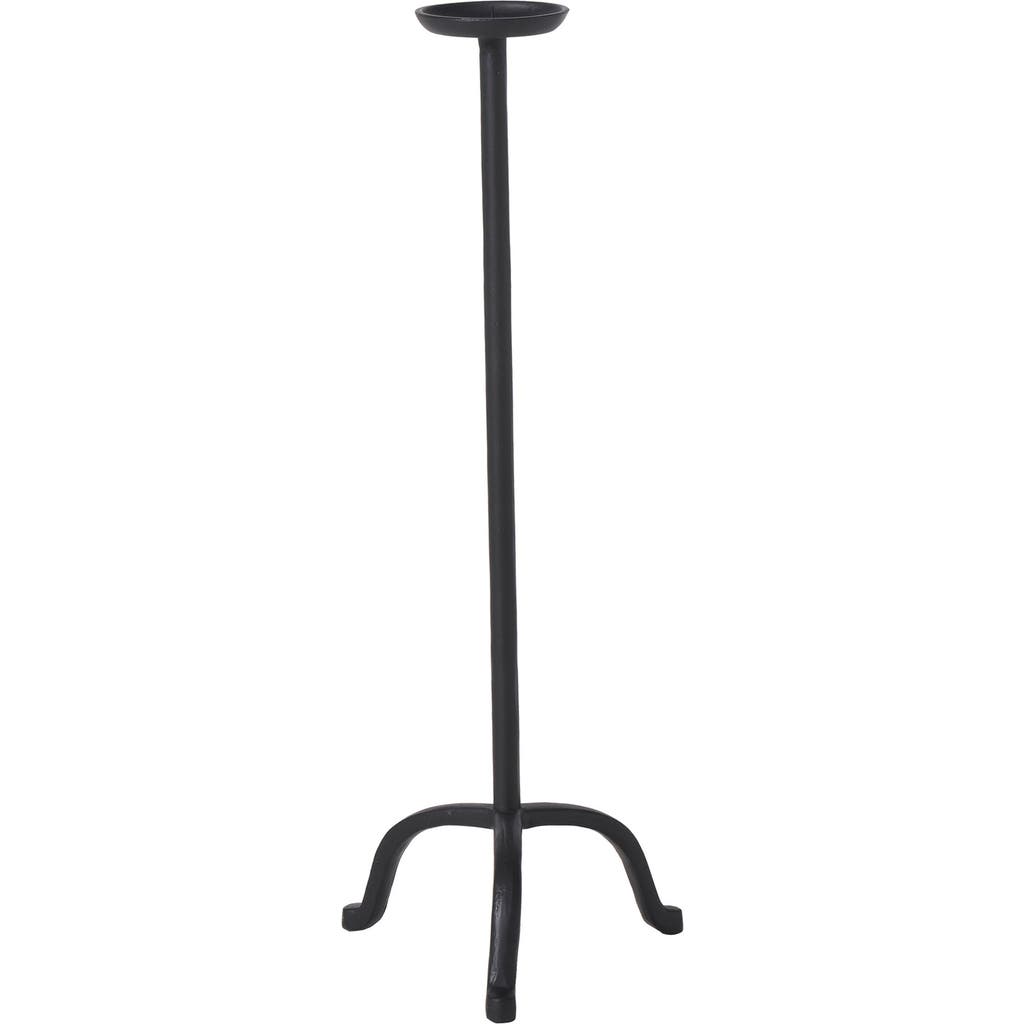 Renwil Small Floor Candle Holder In Black