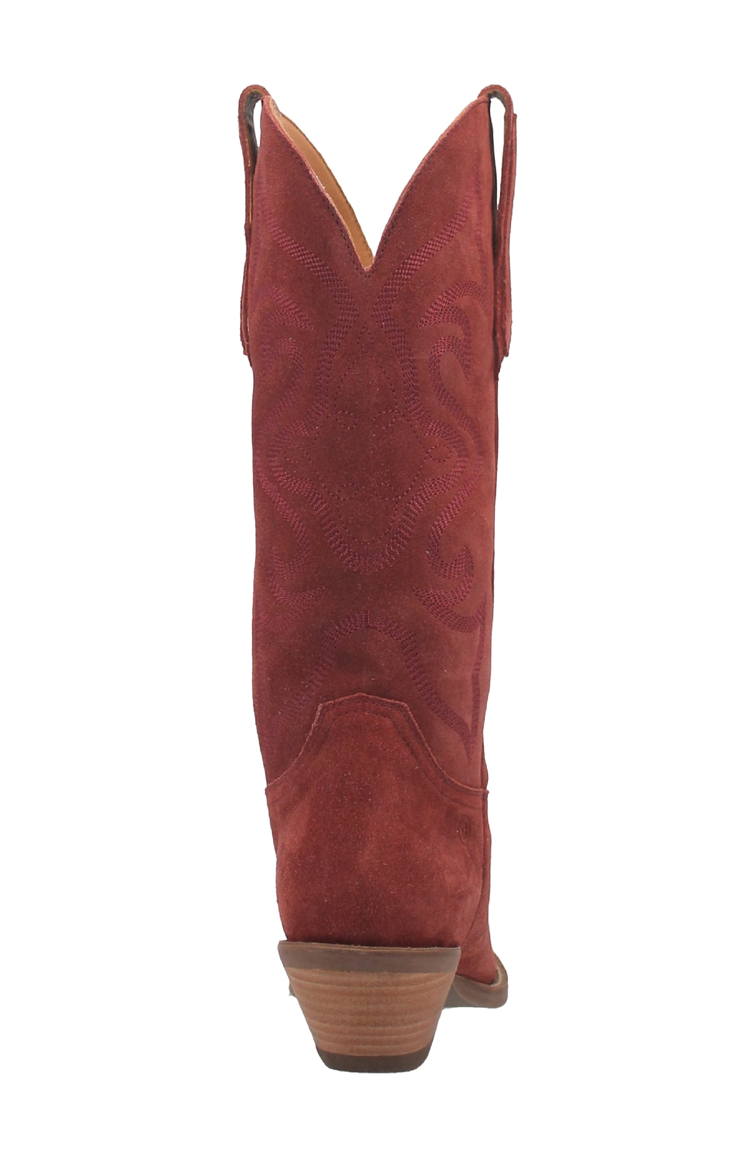Out West Cowboy Boot, Alternate, color, CRANBERRY