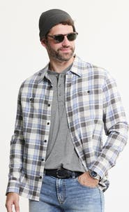 JACHS Rye Soft Touch Flannel Workshirt
