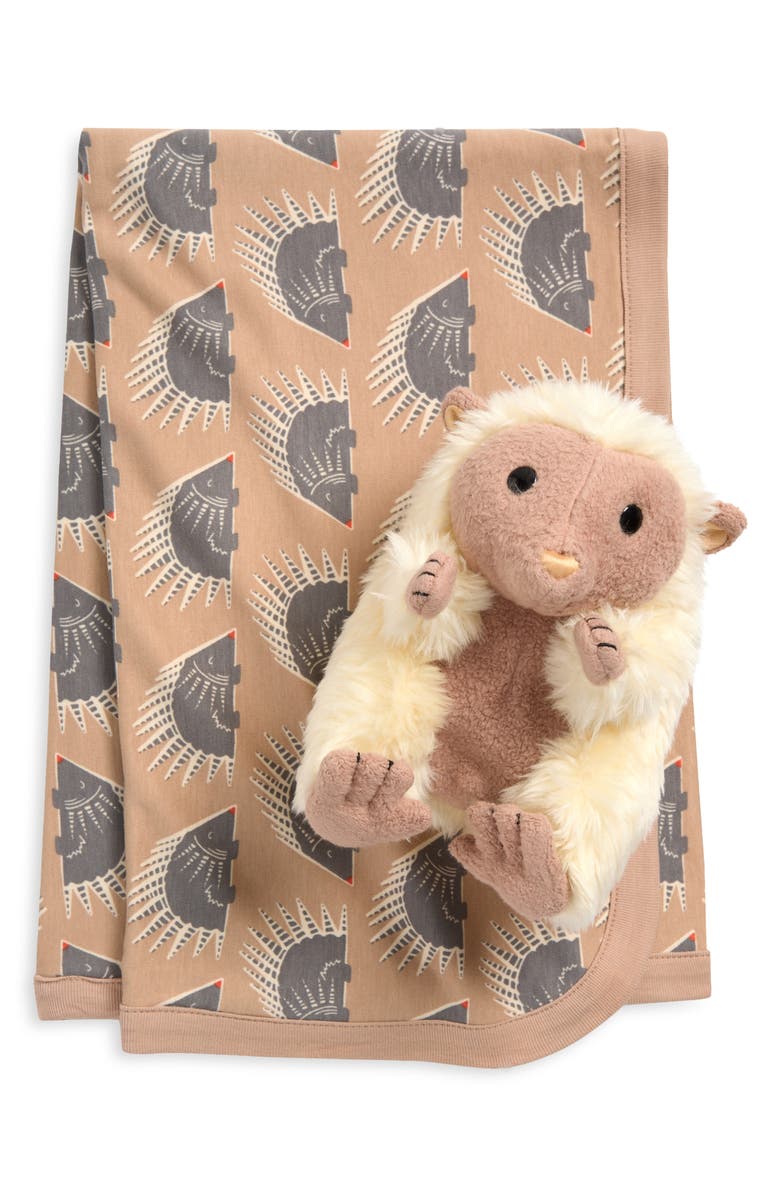 APPLE PARK Blanket & Stuffed Toy Set, Main, color, Chill Quill