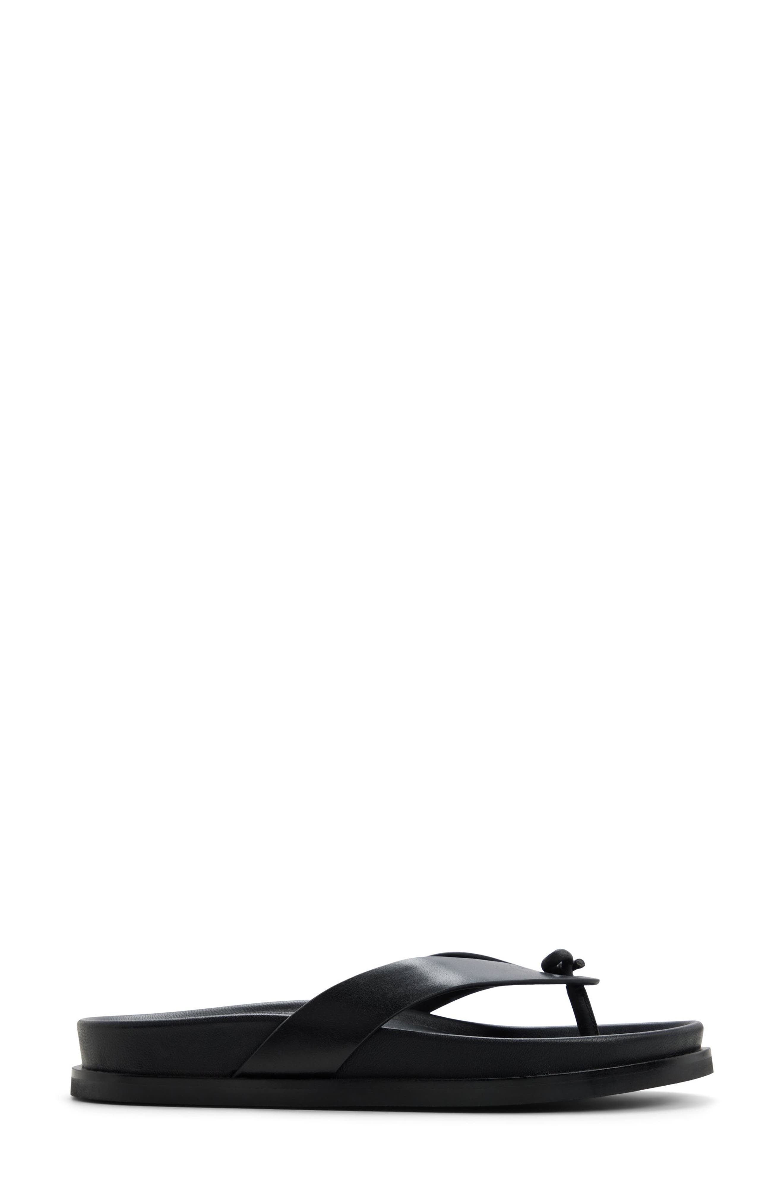 G.H.BASS Wynn Platform Flip Flop, Alternate, color, Black