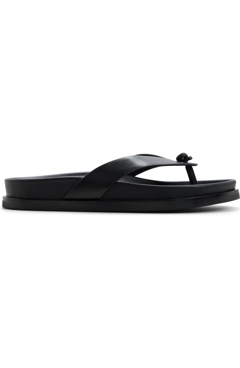 G.H.BASS Wynn Platform Flip Flop, Alternate, color, Black