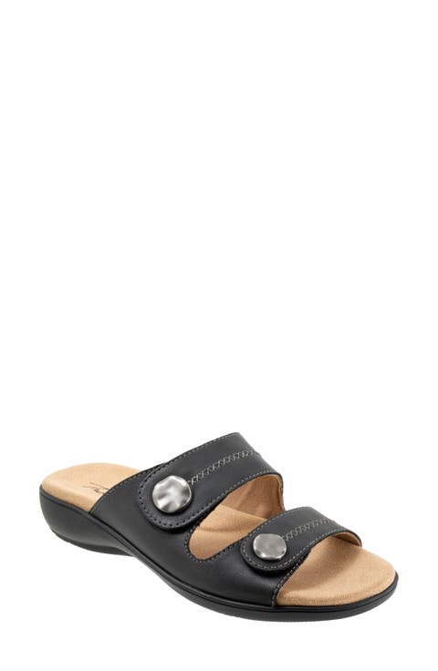Ruthie Stitch Slide Sandal (Women)