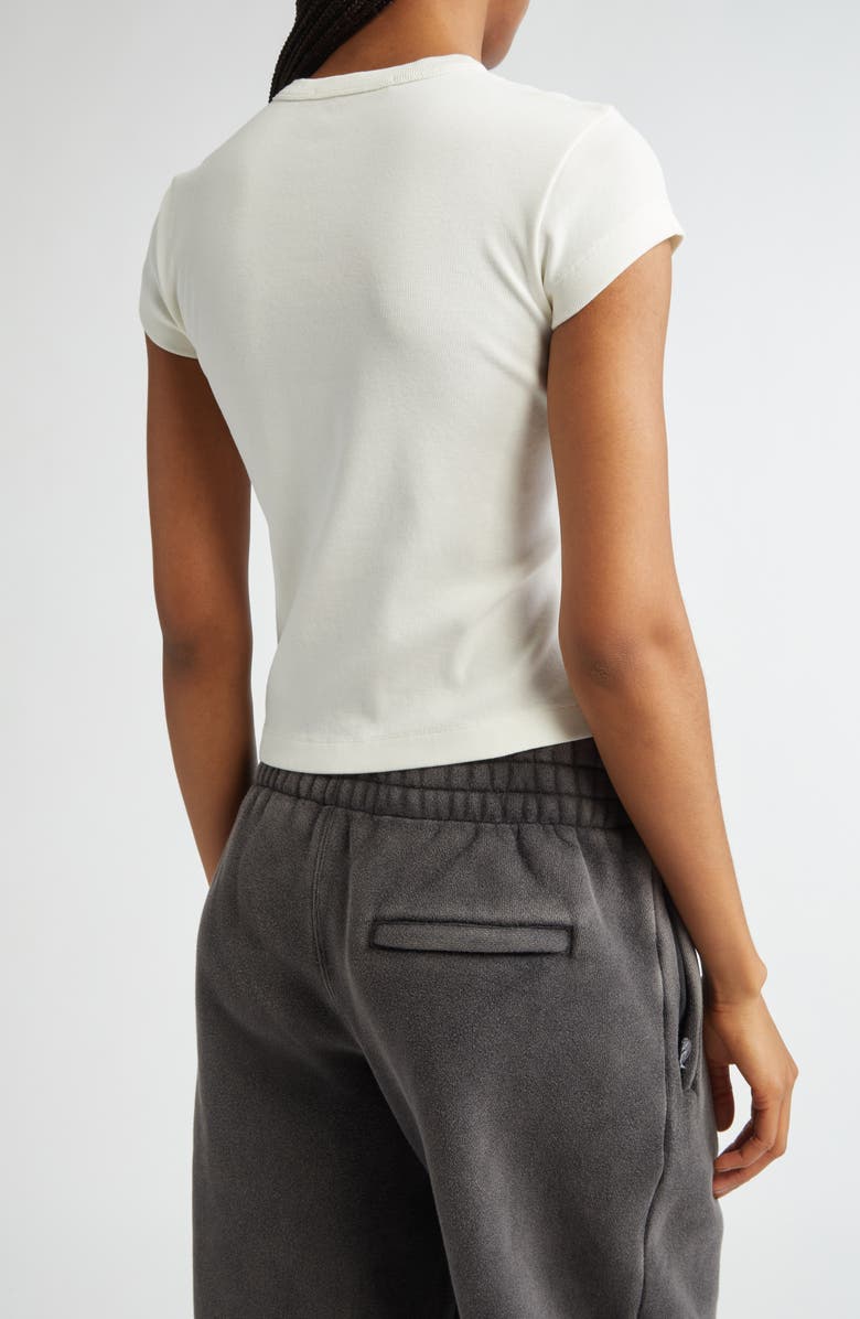 Alexander Wang Logo Graphic Baby Tee, Alternate, color,