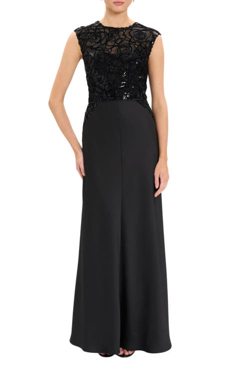 Lace Bodice Gown