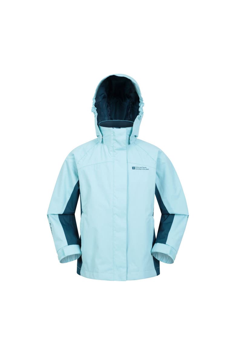 Childrens/Kids Shelly Waterproof Jacket, Main, color, Turquoise