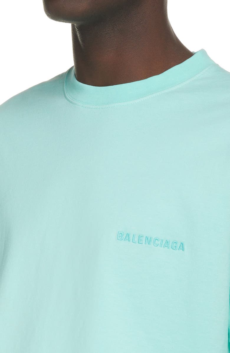 Balenciaga Classic Logo T-Shirt, Alternate, color, 