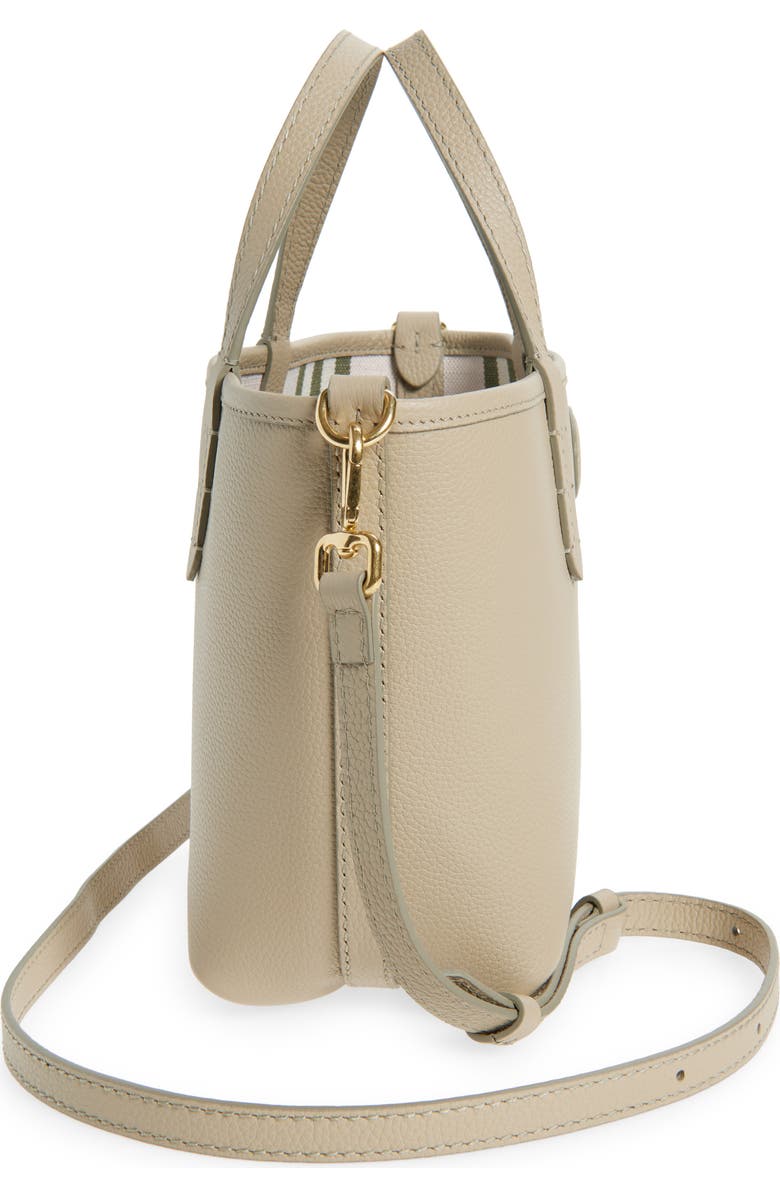 Burberry Mini Bloomsbury Reversible Tote, Alternate, color, Mushroom/ Mallow Pink