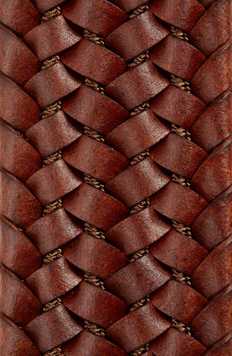 Torino Woven Leather Belt, Alternate, color, 
