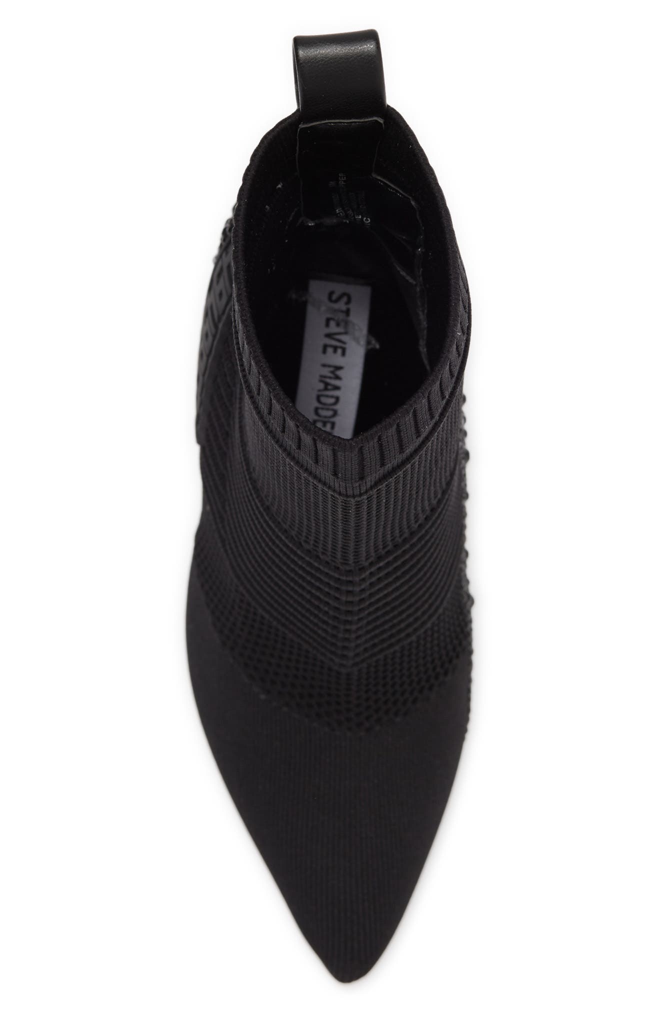 Steve Madden Maxwelle Pointed Toe Knit Boot, Alternate, color, 