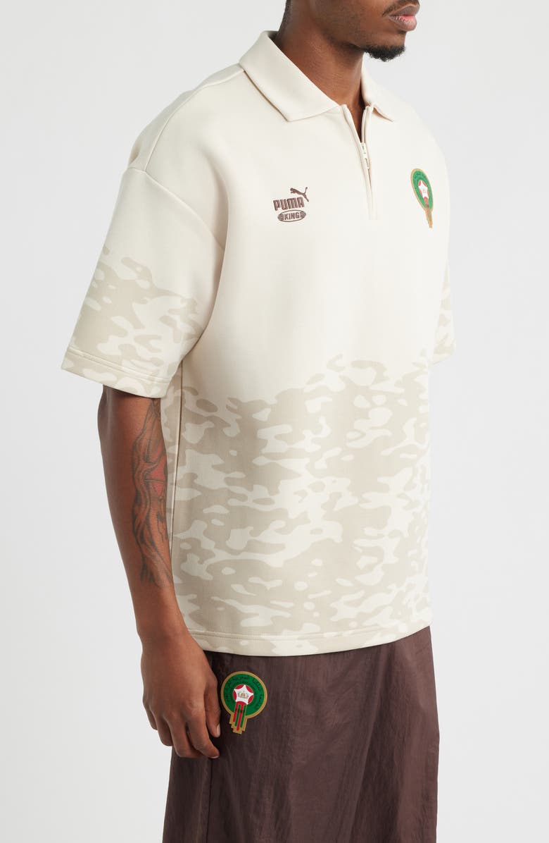 PUMA x FRM x Salehe Bembury Polo, Alternate, color, Alpine Snow