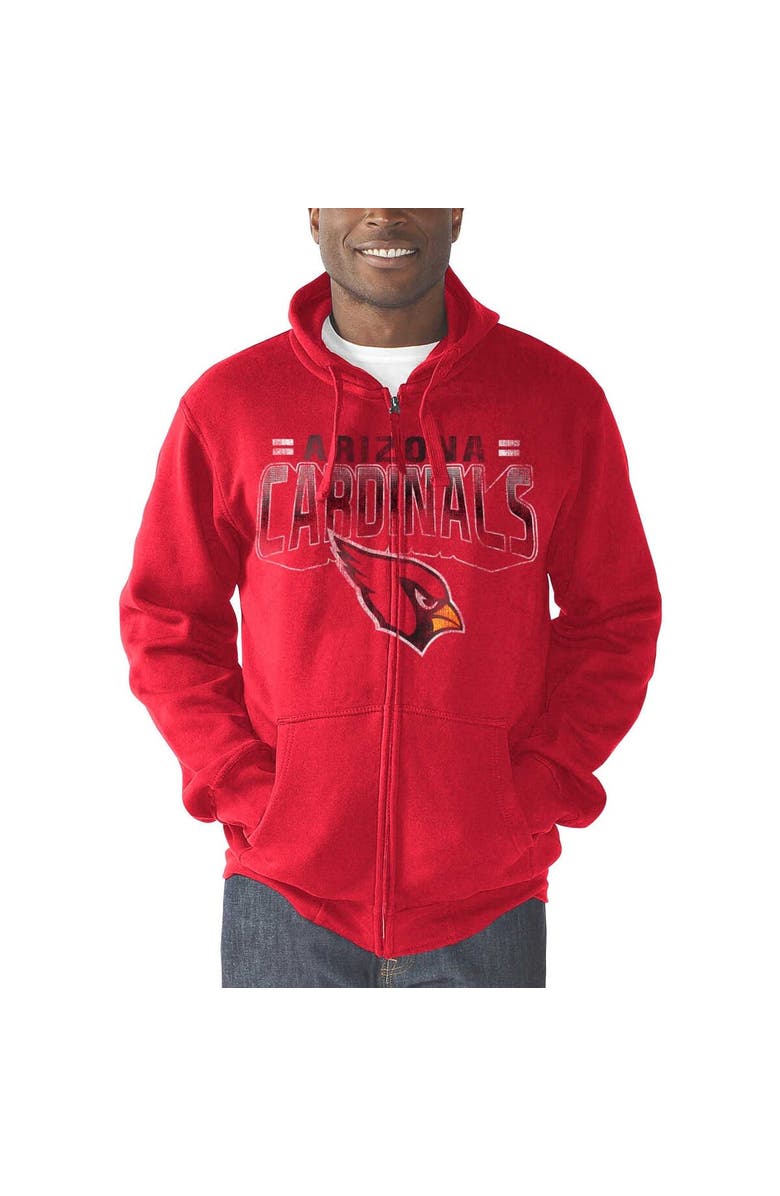 G-III SPORTS BY CARL BANKS Men's G-III Sports by Carl Banks Cardinal Arizona Cardinals Perfect Season Full-Zip Hoodie, Alternate, color, Cardinal