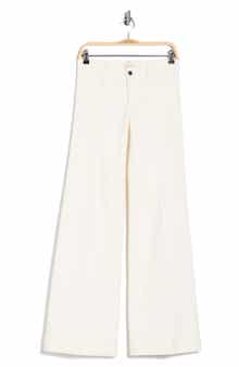 Alice + Olivia Slay Heart Pocket Wide Leg Jeans