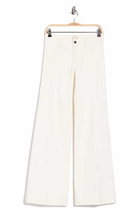 Alice + Olivia Slay Heart Pocket Wide Leg Jeans