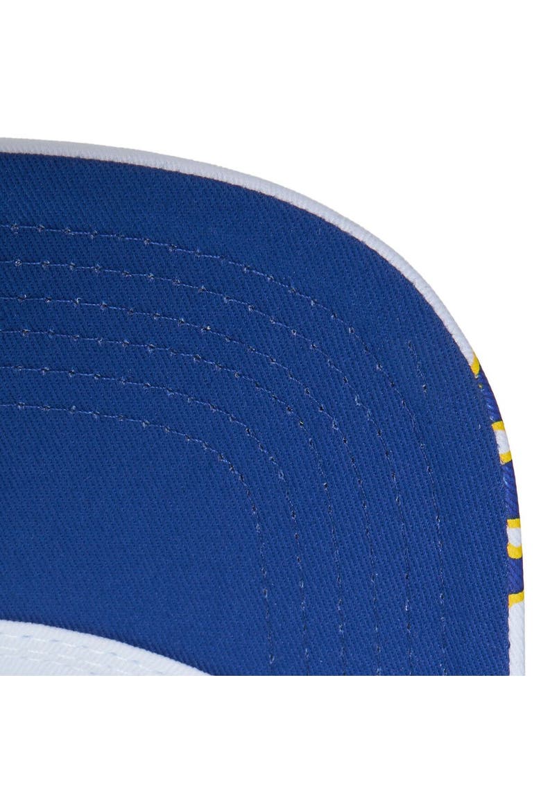 Men's Mitchell & Ness  White Golden State Warriors Hardwood Classics In Your Face Deadstock Snapback Hat, Alternate, color, White