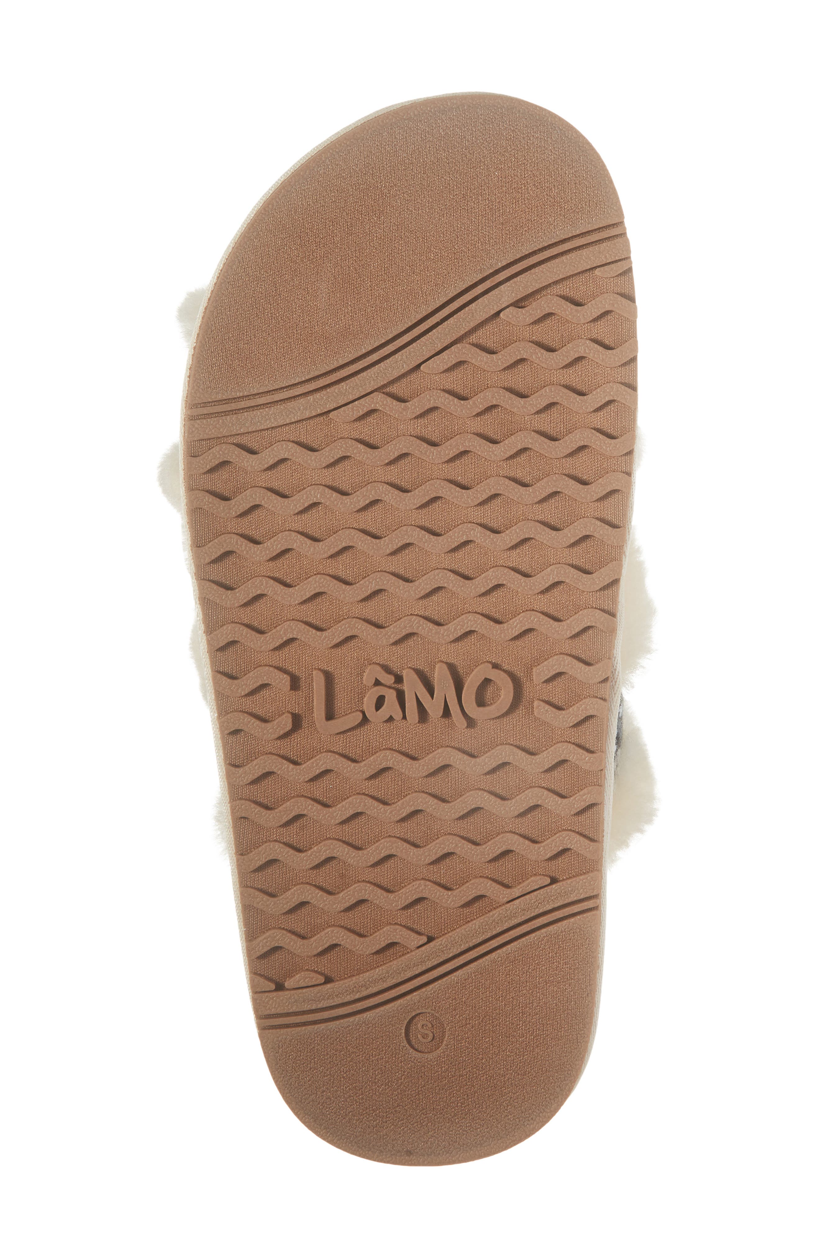 Eden Genuine Shearling Slipper, Alternate, color, TURQUOISE