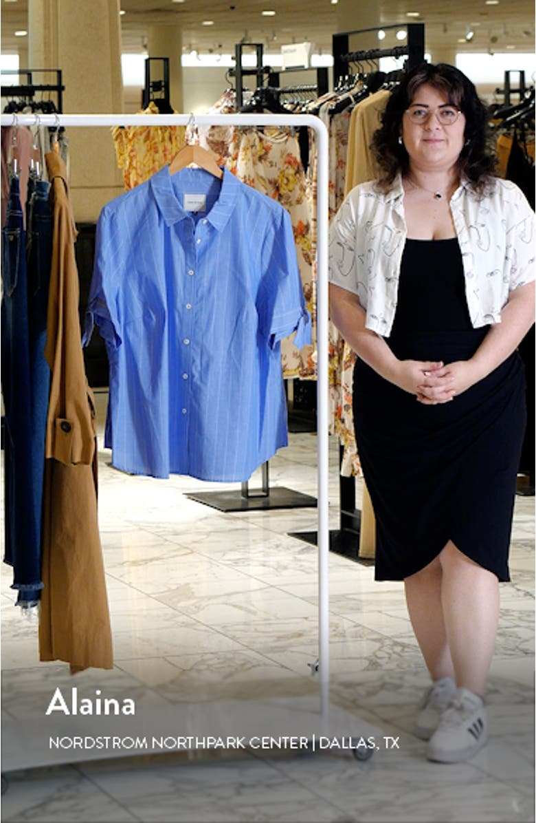 Wider Yarn Dyed Stripe Shirt, sales video thumbnail