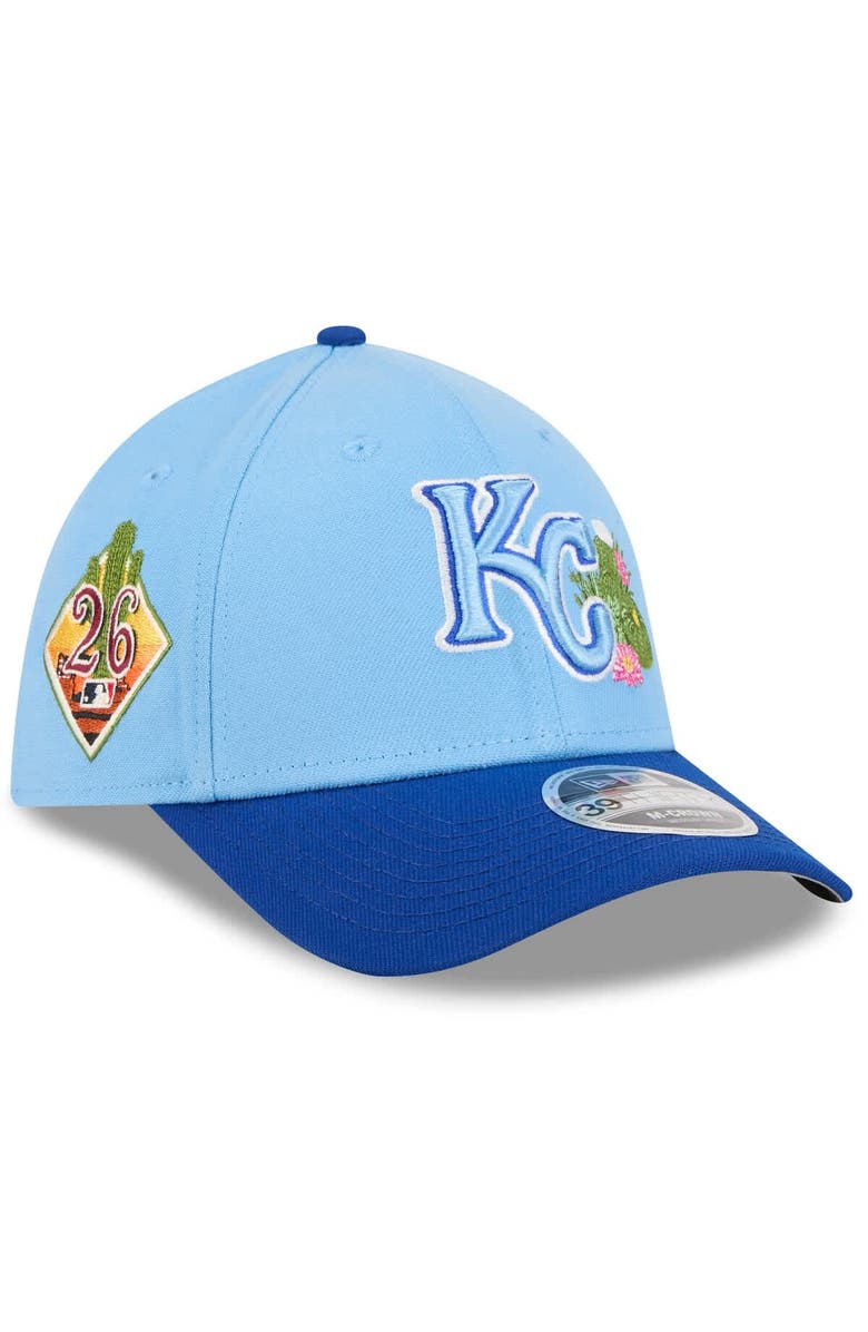 New Era Men's New Era Light Blue/Royal Kansas City Royals 2026 Spring Training M-Crown 39THIRTY Flex Hat, Main, color, Light Blue