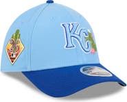 New Era Men's New Era  Light Blue/Royal Kansas City Royals 2026 Spring Training M-Crown 39THIRTY Flex Hat