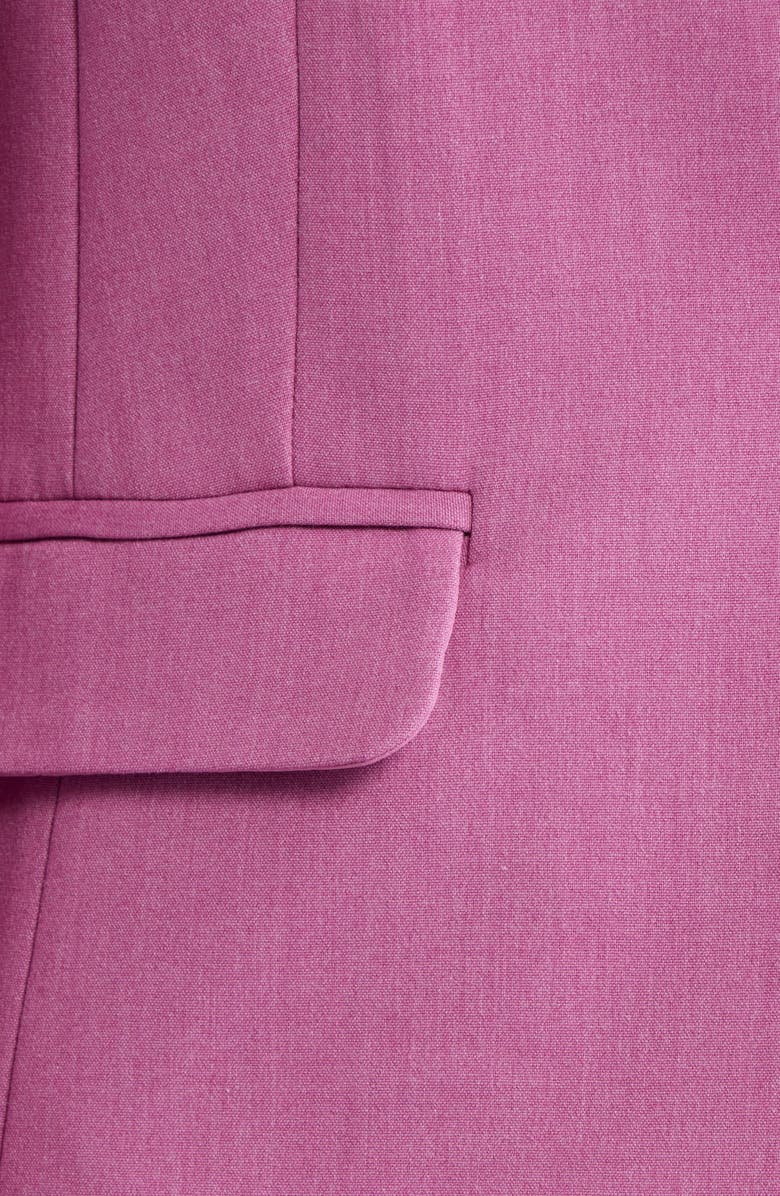 Tahari ASL One-Button Blazer, Alternate, color, Rosette