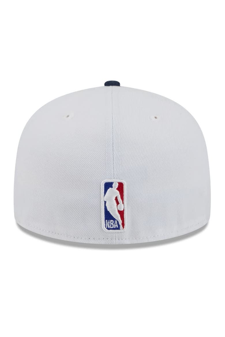 Men's New Era White/Navy Memphis Grizzlies 2025/26 City Edition 59FIFTY Fitted Hat, Alternate, color, White