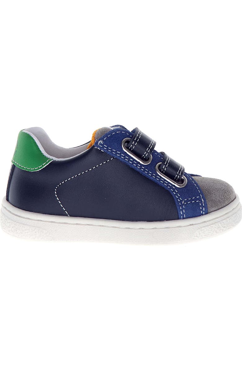 Naturino Kids' Pinn Sneaker, Alternate, color, Grey-Navy-Azure